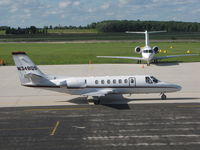 N348QS @ KSBM - On the Ramp @ KSBM uring the PGA Tour