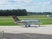 N601PR @ KSBM - Out bound @KSBM,note the temporary control tower used during the PGA Tour