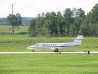 N371QS @ KSBM - Landing @ KSBM - by steveowen