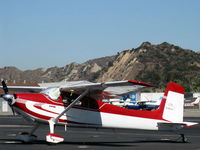 N2802A @ SZP - 1953 Cessna 180, Continental O-470-A 225 Hp, 1st year of production - by Doug Robertson