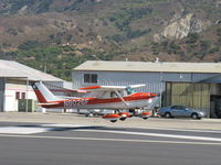 N8026F @ SZP - 1966 Cessna 150, Continental O-200-A 100 Hp, landing Rwy 22 - by Doug Robertson