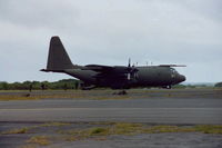 XV206 @ EGFH - Hercules on a seize and hold exercise with elements of 2 Squadron RAF Regiment. - by Roger Winser