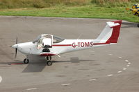 G-TOMS @ EGFH - Resident aircraft on the apron. De-registered 4th March 2011. - by Roger Winser