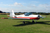 G-BKTZ @ EGBG - 1984 Slingsby Aviation Ltd SLINGSBY T67M, c/n: 2004 at Leicester - by Terry Fletcher