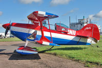 G-INII @ EGBG - Pitts S-1 Serial 515H at Leicester for Gunpowder Aerobatics Trophy meet - by Terry Fletcher