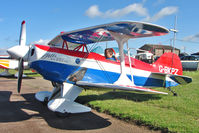 G-BKPZ @ EGBG - 1984 Masterton Gc PITTS S-1T, c/n: PFA 009-10852 at Leicester - by Terry Fletcher