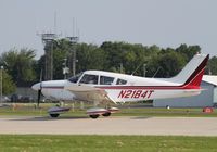 N2184T @ KOSH - Piper PA-28-180 - by Mark Pasqualino