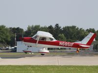 N6851F @ KOSH - Cessna 150F - by Mark Pasqualino