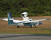 N98AK @ CQX - A long way from its West Coast home, a classic Lake amphibian enjoys the sun on Cape Cod. - by Daniel L. Berek