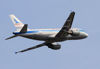 N744P @ KPHL - US Airways A-319 displaying Piedmont Airlines livery climbing out from 9L at PHL. - by T.P.McManus
