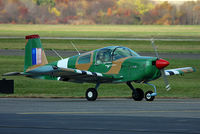 N9739U @ KPNE - Grumman AA-1C belonging to Hortman Aviation Flight School, taxiing to the gate  at KPNE. - by T.P.McManus