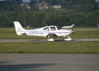N1640C @ KLUK - Hawker 800 N41HF landing in the background - by Kevin Kuhn