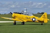 G-DDMV @ EGBK - 1952 North American Aviation Inc T-6G, c/n: 168-313 wears Serial 4932090 at 2010 Sywell Airshow - by Terry Fletcher