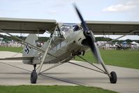 G-STCH @ EGBK - 1942 Fiesler Werke Gmbh FIESLER F156A-1, c/n: 2088 at 2010 Sywell Airshow - by Terry Fletcher