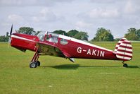 G-AKIN @ EGBK - 1947 Miles Aircraft (northern Ireland) Ltd MILES M38 MESSENGER 2A, c/n: 6728 at 2010 Sywell Airshow - by Terry Fletcher