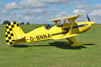 G-BNNA @ EGBK - 1973 Maxwell Tc STARDUSTER TOO SA300, c/n: 1462 - visitor to 2010 Sywell Airshow