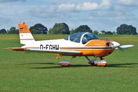 D-EGHW @ EGBK - 1984 Bölkow Bo 209 Monsun 150FV, c/n: 170 - visitor to the 2010 Sywell Airshow