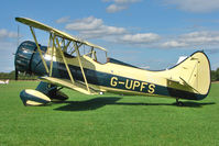 G-UPFS @ EGBK - 1941 Waco Aircraft Company WACO UPF-7, c/n: 5660 - visitor to 2010 Sywell Airshow