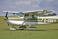 G-OSKY @ EGBK - 1976 Cessna CESSNA 172M, c/n: 172-67389 - visitor to 2010 Sywell Airshow