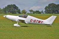 G-BTWY @ EGBK - 1994 Pridal Jj And Pirie Ak PULSAR, c/n: PFA 202-12040 - visitor to 2010 Sywell Airshow