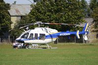 N120HH @ EGBK - 2005 Bell 407, c/n: 53661 - visitor to 2010 Sywell Airshow