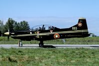 665 @ LBPG - Brand new trainer used as a light attack aircraft during Co-operative Key 2005 - by Joop de Groot