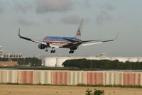 N383AN @ EBBR - Flight AA088 is descending to RWY 25L  (now with winglets) - by Daniel Vanderauwera