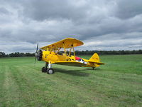 N122C @ D52 - Parked in the grass at Geneseo.. - by Terry L. Swann
