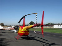 N144PE @ SZP - 2008 Robinson R44 RAVEN II, Lycoming IO-540-AE1A5 derated to 245 Hp for 5 minutes, 205 Hp continuous - by Doug Robertson