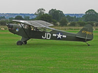 G-BOXJ @ EGKH - Taxiing out at Headcorn