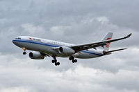 B-6079 @ EDDF - Air China Airbus A330-243 to approach on RWY25R in FRA/EDDF