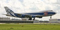 VQ-BGY @ EHAM - Boeing 747-428(ER/F)