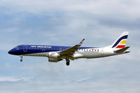 ER-ECB @ EDDF - Air Moldovia Embraer ERJ-190-100STD to approach on RWY25L in FRA/EDDF