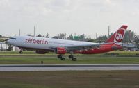 D-ALPD @ KMIA - arrival of flight 7000 from Dusseldorf - by Dimitar Popovski