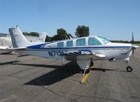 N7131 @ KAXN - Raytheon A36 Bonanza on the line. - by Kreg Anderson