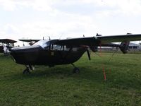 N424AF @ OSH - 1967 Cessna O-2A, c/n: 67-21424 - by Timothy Aanerud