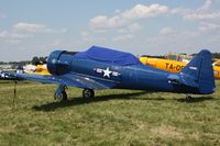 N2832V @ OSH - North American AT-6G, c/n: 493371 - by Timothy Aanerud