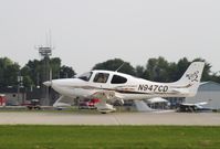 N947CD @ KOSH - SR22 - by Mark Pasqualino