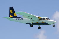 F-OIJS @ TNCM - Britten-norman BN2B-20, c/n: 2294 - by Trevor Toone