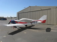 N248ST @ CMA - 2009 Thomas GLASAIR SUPER II RG, Mazda rotary, at EAA Chapter 723 hangars. - by Doug Robertson