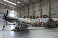 G-SPIT - Supermarine Spitfire FR XIV at the Imperial War Museum, Duxford - by Ingo Warnecke