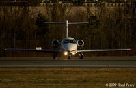 N416RX @ ORF - Turning on to the active.  I just dig those light installations - by Paul Perry