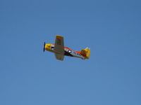 N81643 @ CMA - 1949 North American T28A TROJAN, Wright R-1300-C7BA 800 Hp, fast flyover - by Doug Robertson