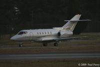 N438PM @ ORF - Losing the light on this bird as she waits...