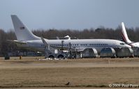 02-0202 @ ORF - An Air National Guard C-40C killing time...