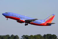 N676SW @ ORF - Southwest Airlines N676SW (FLT SWA759) climbing out from RWY 5 en route to Jacksonville Int'l (KJAX). This aircraft was previously in storage at KPAE beginning in March 2010.