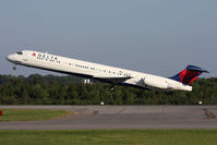 N994DL @ ORF - Delta Air Lines N994DL (FLT DAL1128) departing RWY 5 en route to Hartsfield-Jackson Atlanta Int'l (KATL).