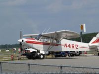 N4181Z @ GWW - Maintenance work at Goldsboro-Wayne - by George Zimmerman