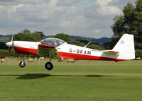 G-BKAM @ EGKH - SHOT AT HEADCORN - by Martin Browne