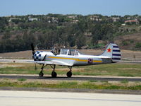 N6294D @ CMA - 1983 Yakovlev YAK 52, Vedeneev (Ivchenko) M-14P 360 Hp, taxi - by Doug Robertson